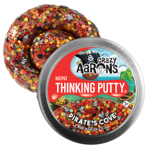 Crazy Aarons Assorted Mini 2" Thinking Putty Tins