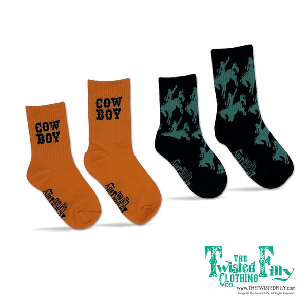 Bronc Rider Socks