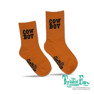 Cow Boy Socks