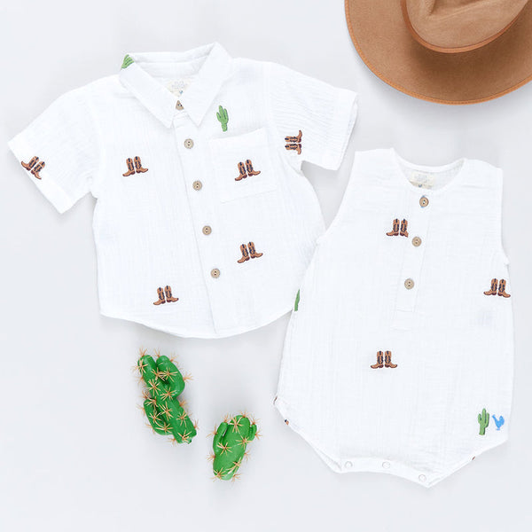 Boys Riley Jumper - Rodeo Embroidery