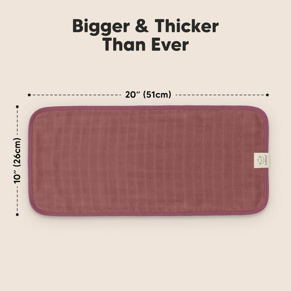 KB  5pk Lumi Muslin Burp Cloths - Corals