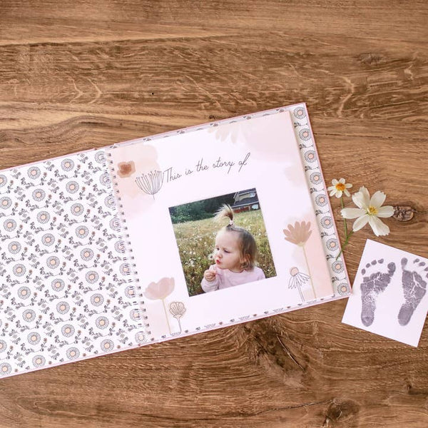 Wildflower Meadow Luxury Baby Memory Book