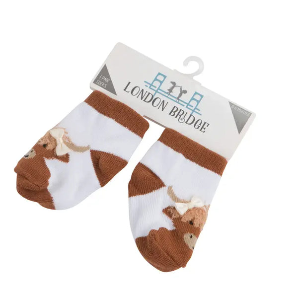 Mackenzie the Highland Cow Socks
