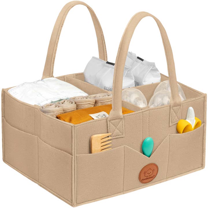 KB Original Baby Diaper Caddy - Taupe