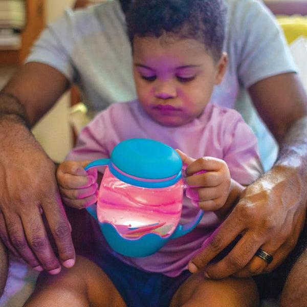 Glo Pals Mini Sensory Jar - Blue