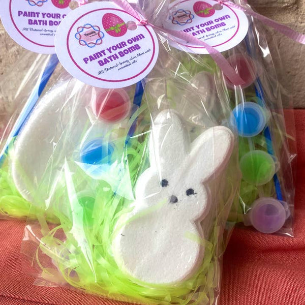 Paint Your Own Peep or Easter Egg Bath Bomb Kit