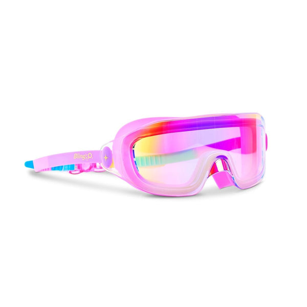 Hologlow Panoramic Kids' Swim Goggle - Pink