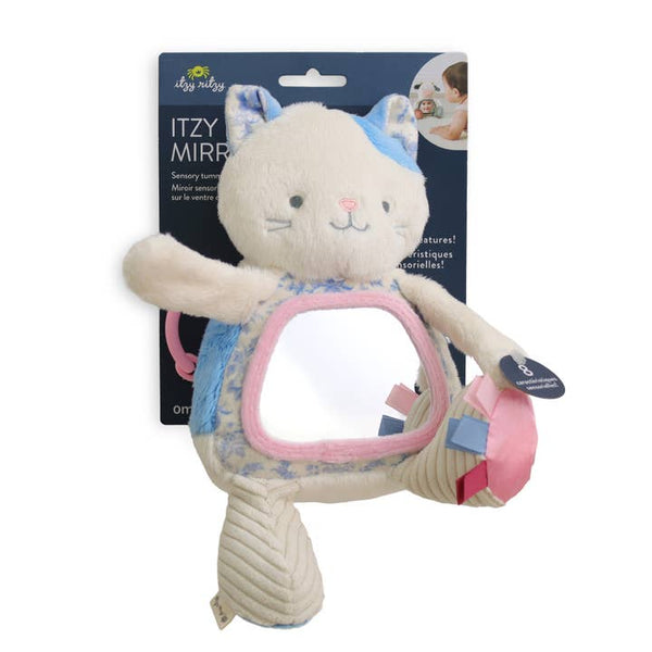 Itzy Bitzy Mirror™ Sensory Tummy Time Mirror  - Kitty