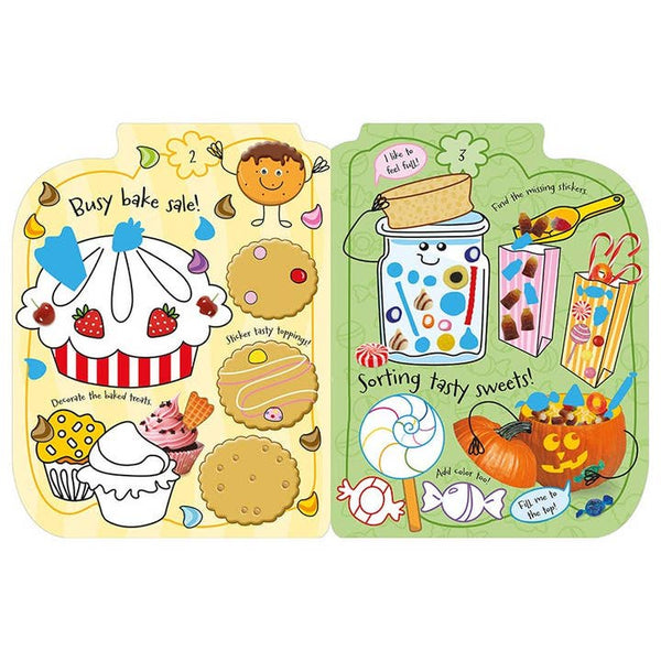 Sticker Activity Book Halloween Treats