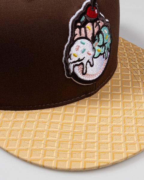 Frozen Treats Ice Cream Sundae Cap (Chocolate)