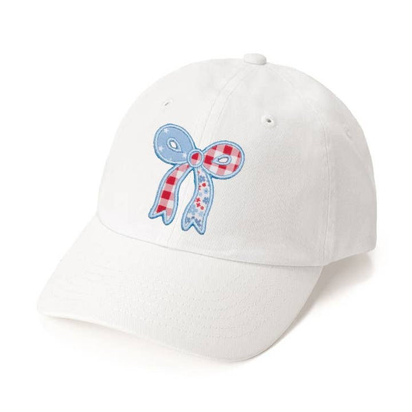 Patchwork Bow Patch Patch Baseball Hat