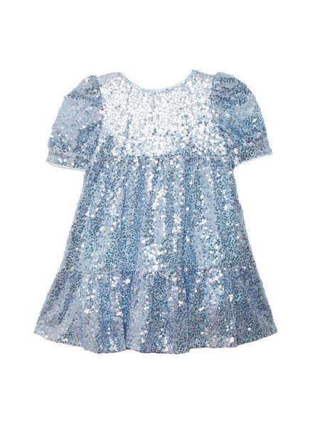 Starry Blue Glitter Dress