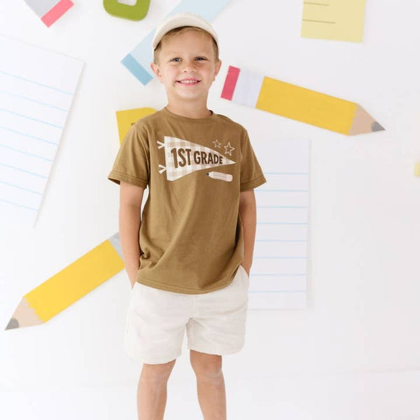 First Grade Pennant T-Shirt