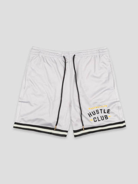 Hustle Club Diamond Air Mesh Shorts (Grey)