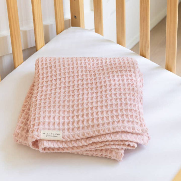 BT Waffle Baby Blanket - Blush