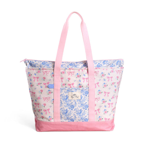 IR Itzy Explorer™ Canvas Tote Bag - Ribbons and Roses