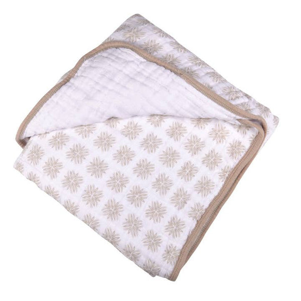 Flower Child Cotton Muslin Newcastle Blanket