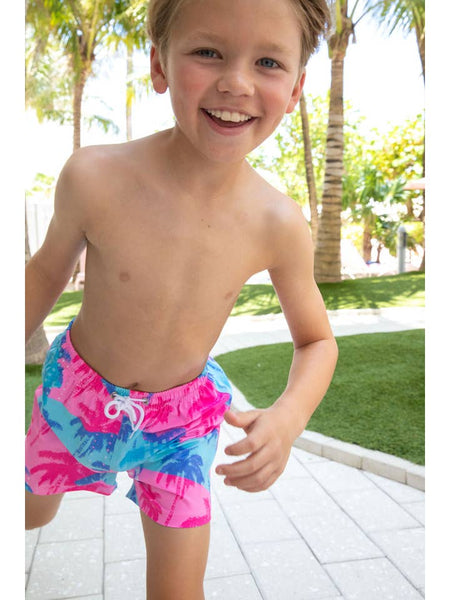 Maui Palms Swim Trunks