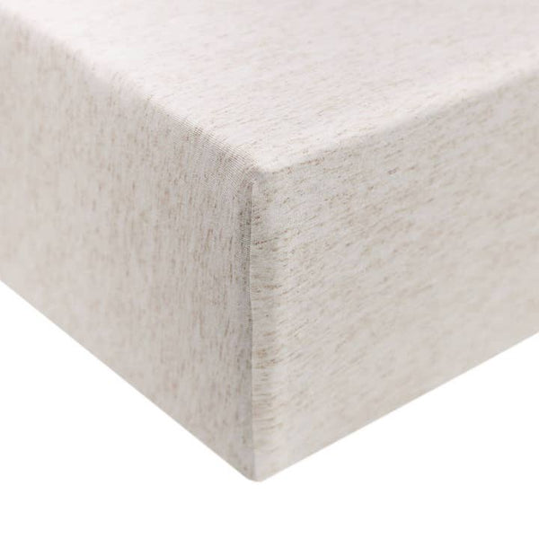 Premium Knit Fitted Crib Sheet - Oat