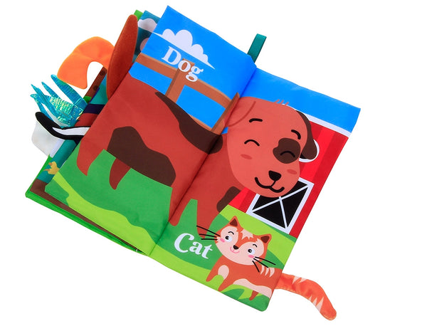Animal Tails Cloth Books
