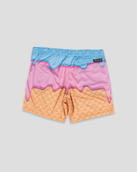 Frozen Treats Ice Cream Sundae Air Mesh Shorts