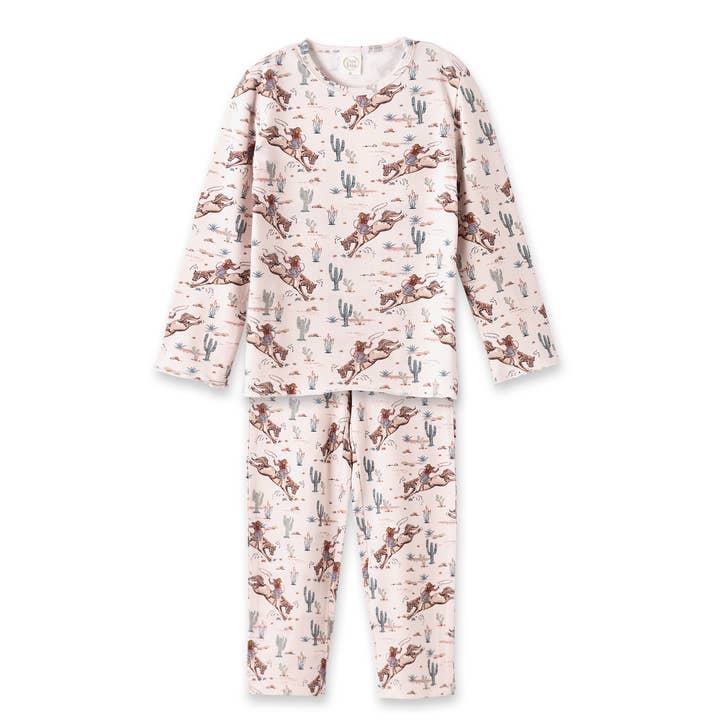 Prairie Princess Western Bamboo Pajama
