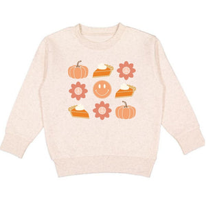 Pumpkin Pie Smiley Sweatshirt