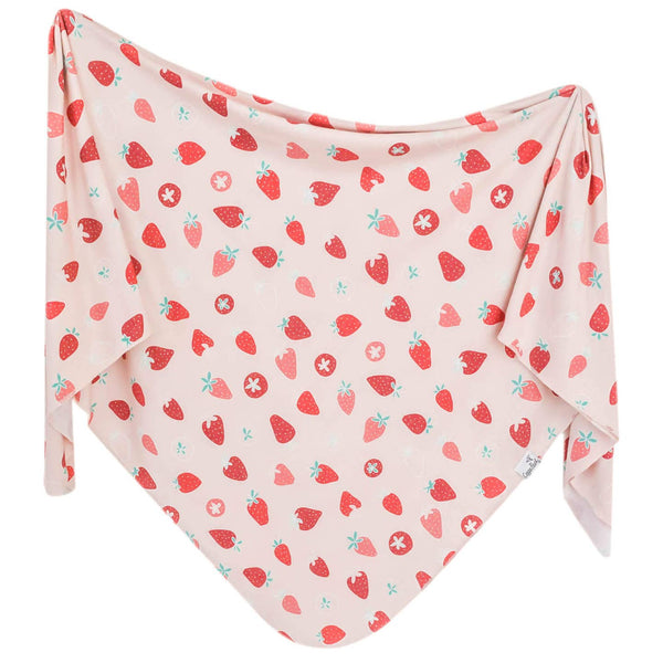 Swaddle Blanket - Strawberry