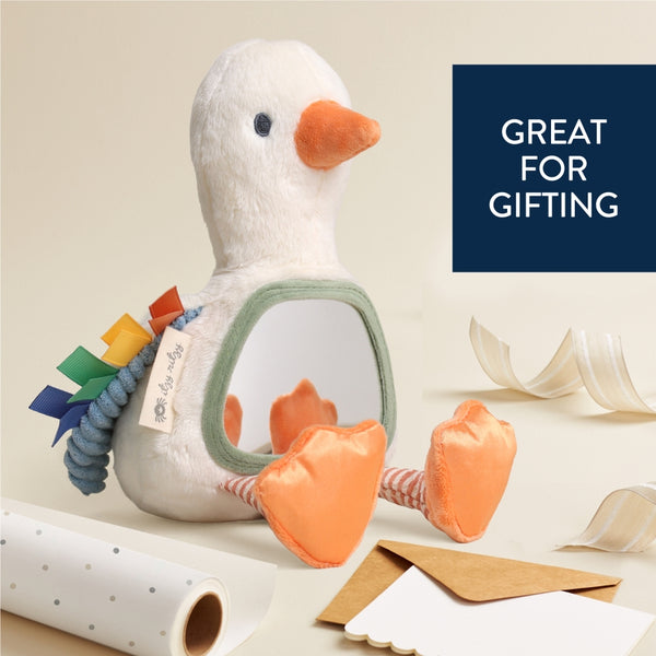 Itzy Bitzy Mirror™ Sensory Tummy Time Mirror  - Duck