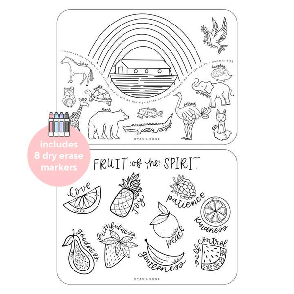 RR Christian Coloring Mats