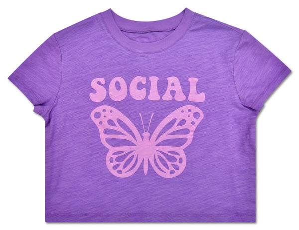 Iscream Social Butterfly Boxy Tee