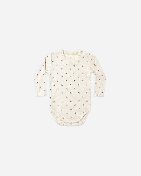 Waffle Bodysuit Fall Ditsy And Skirted Bloomers