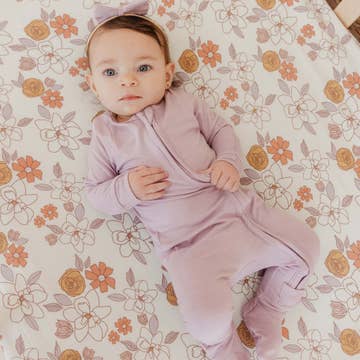 Zip-Up Footie Pajama - Lily