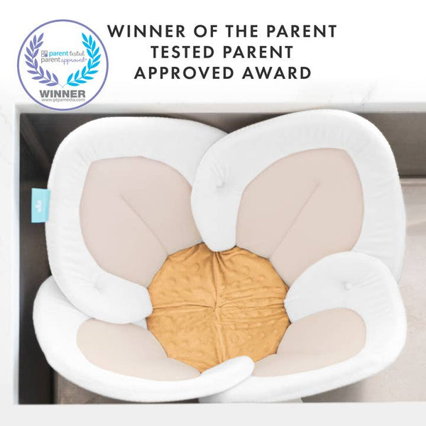 Lotus with Button Snaps-White/Cream/Honey