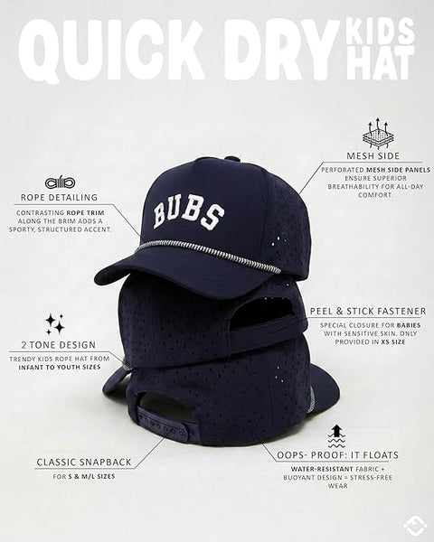 Golf Hat - Bubs - Navy