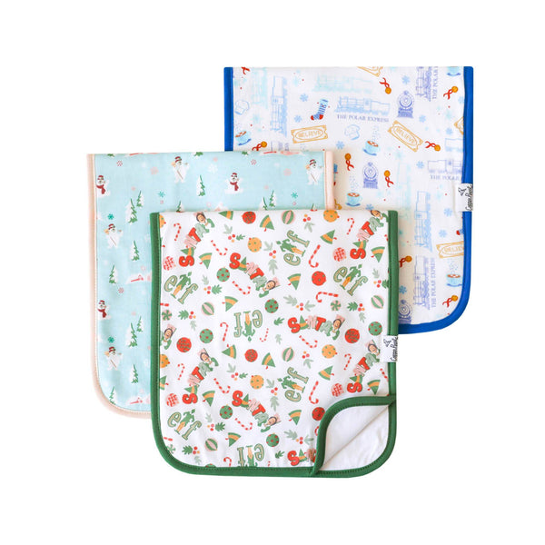 CP Christmas Classics Burp Cloth Set (3-Pack)