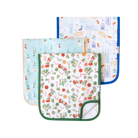 CP Christmas Classics Burp Cloth Set (3-Pack)