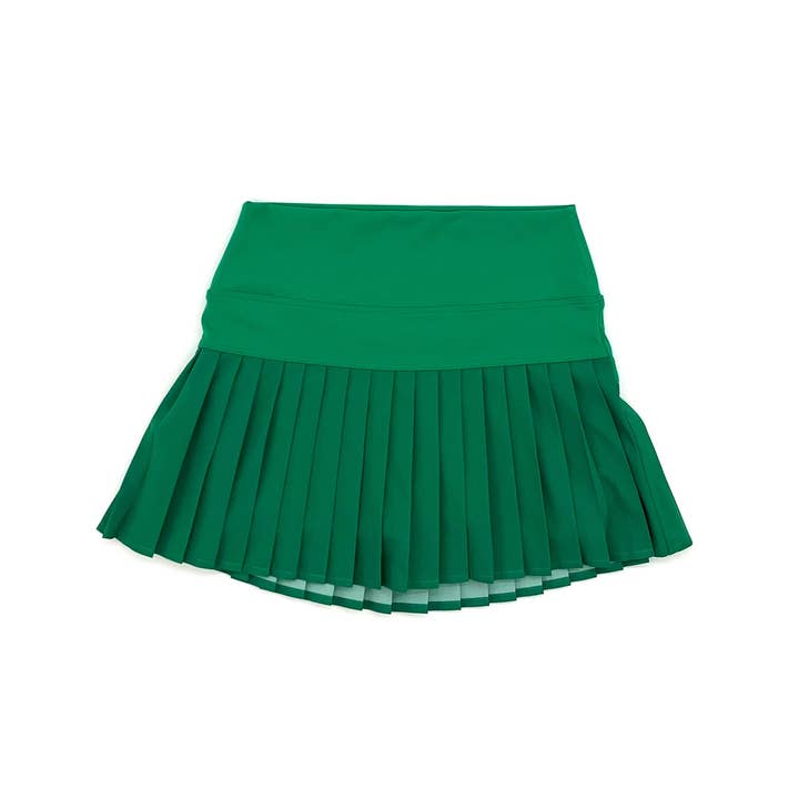 Green Athletic Pleated