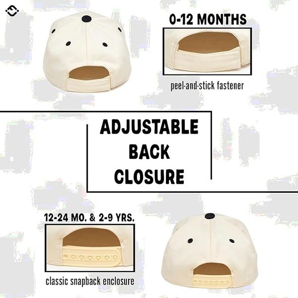 2-Tone Cap - Rowdy Upside Down - Brown/Beige