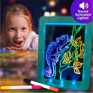 Disco Scribble - Light-Up Sound Activated Drawing Board