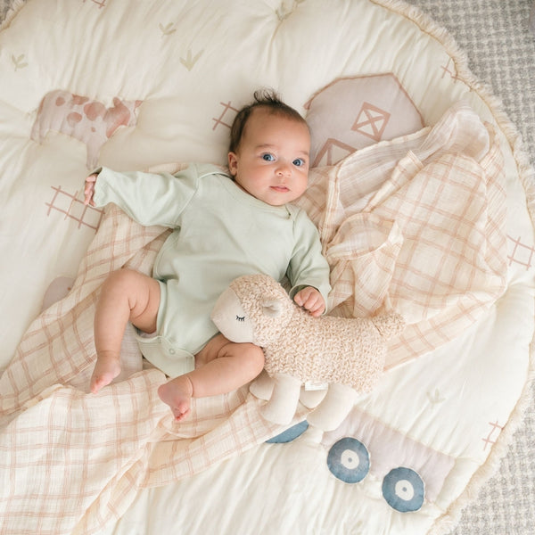 Charlie Farmhouse Quilted Play Mat