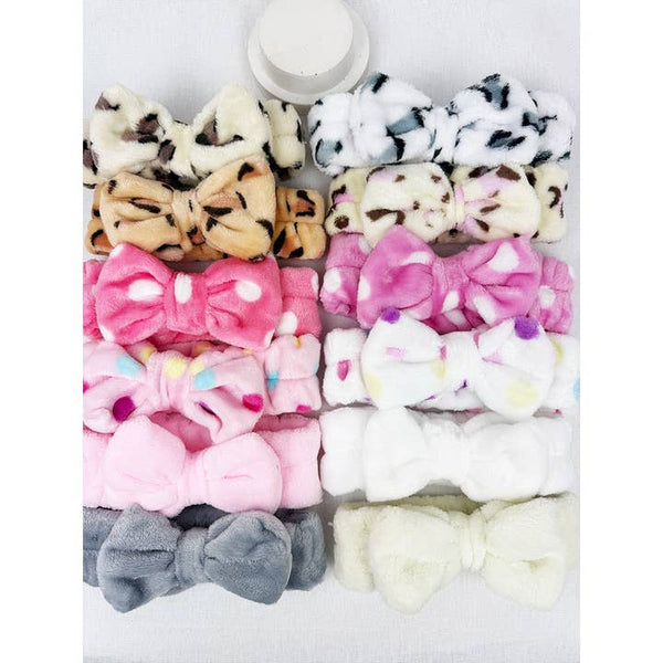 Mix Design Beauty Spa Bow Headband