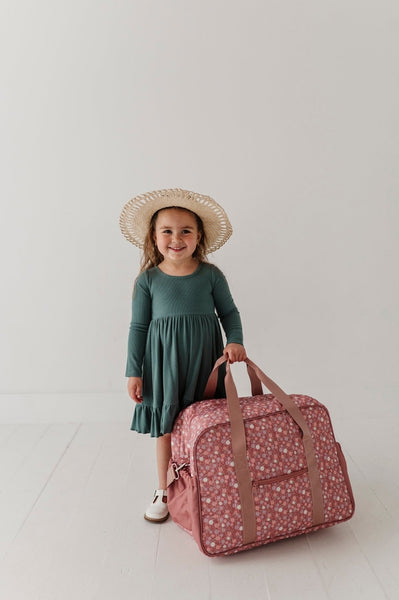 Tiny Petals Overnight Bag