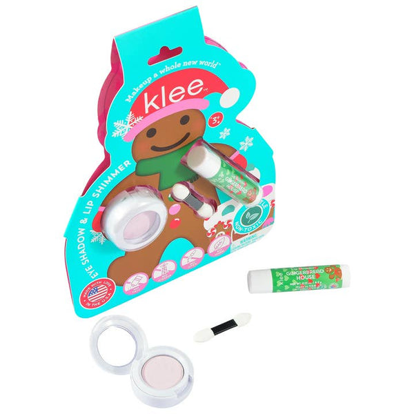 Snowflake Shimmer - Holiday Eye Shadow Lip Shimmer Set