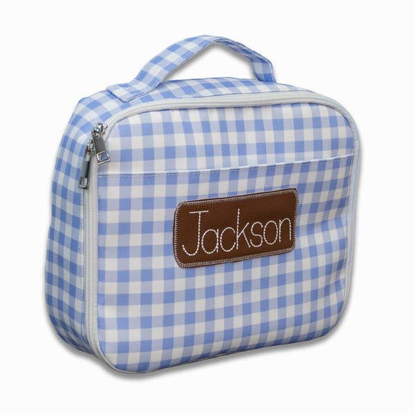 Sugar Bee - Lunch Bag - Boys Blue Gingham