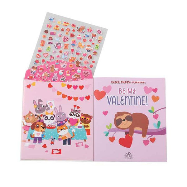 Super Puffy Stickers! Be My Valentine!
