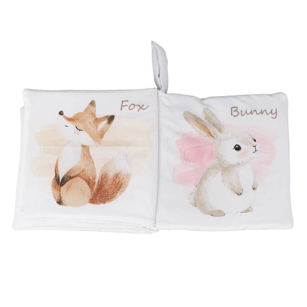 Baby Bear and Friends Tails Soft Crinkle Cloth Baby Book