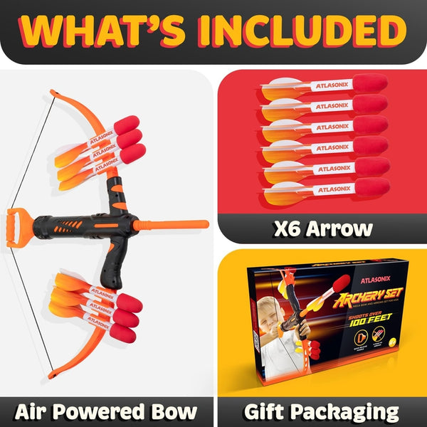 Bow and Arrow Outdoor Archery Shooting Toy
