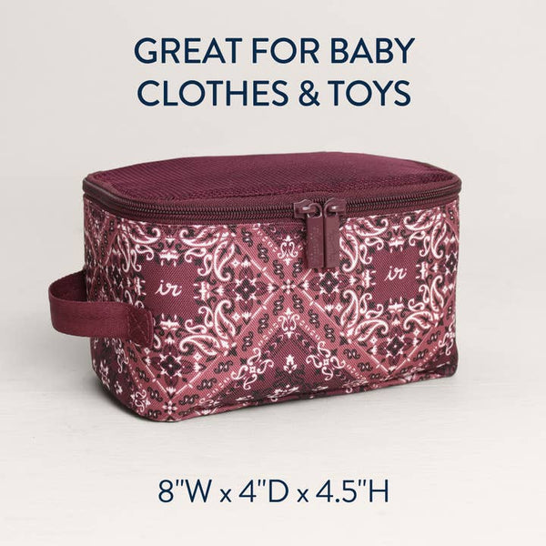 Pack Like A Boss Packing Cubes  - Paisley Wine