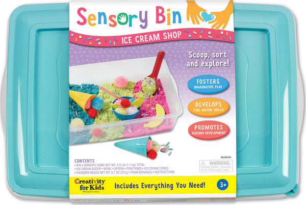 Creativity for Kids Sensory Bin Ice Cream Shop